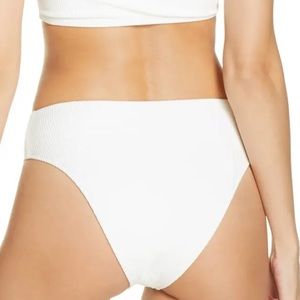 Frankie’s bikinis “Jenna” bottoms in white